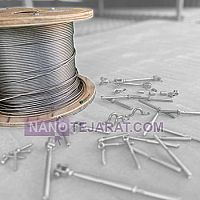 سیم بکسل استیل نگیر ۳۱۶ سایز ۱۰ سیم بکسل استیل نگیر ۳۱۶ سایز ۱۰