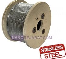 سیم بکسل استیل نگیر سایز 4 میلیمتر سیم بکسل استیل نگیر سایز 4 میلیمتر