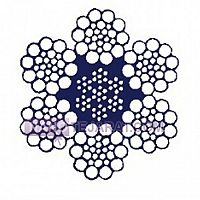 سیم بکسل تمام فولاد بافت 6x37 سیم بکسل تمام فولاد بافت 6x37