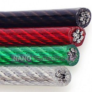 6mm PVC coated wire rope