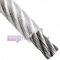 Coated tow wire