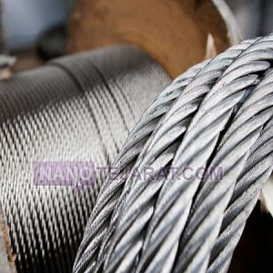 سیم بکسل فولادی 12 میلیمتر با بافت 37*6 سیم بکسل فولادی 12 میلیمتر با بافت 37*6