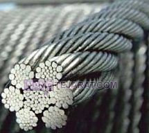 Steel wire rope 6×37، 16 mm