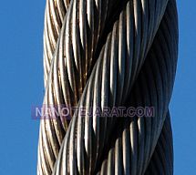 سیم بکسل مغز فولادی گالوانیزه کرین سیم بکسل مغز فولادی گالوانیزه کرین