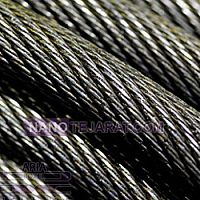 19X7 Tower ungalvanized non-ratating rope 19X7 Tower ungalvanized non-ratating rope