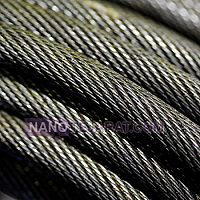 Non-rotating tower crane wire rope