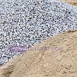 Sand, gravel and soil Sand, gravel and soil
