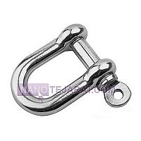 Stainless steel D shackle