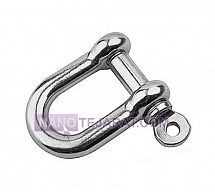 Stainless steel D shackle