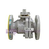 شیر توپی فولادی 1 اینچ کلاس 150 کیتز kitz شیر توپی فولادی 1 اینچ کلاس 150 کیتز kitz