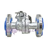 شیر توپی فولادی 1.2 اینچ کلاس 300 کیتز kitz شیر توپی فولادی 1.2 اینچ کلاس 300 کیتز kitz