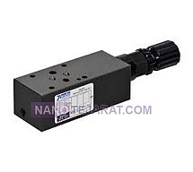 Pressure reducing valves, sandwich module, direct operated Pressure reducing valves, sandwich module, direct operated