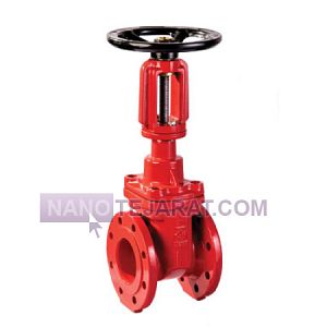 Farab rising stem rubber seated gate valve model GVSO16 Farab rising stem rubber seated gate valve model GVSO16