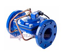 Farab electric and manual diaphragm control valve model DLG16 Farab electric and manual diaphragm control valve model DLG16