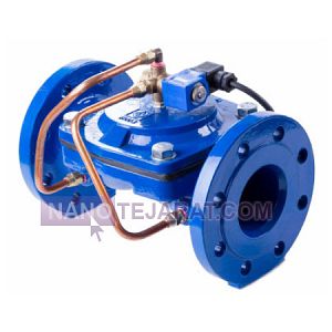 Farab electric and manual diaphragm control valve model DLG16 Farab electric and manual diaphragm control valve model DLG16