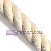Four strand cotton rope