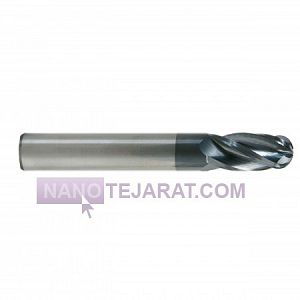 Carbide 4Flute Ballnose Endmill Carbide 4Flute Ballnose Endmill