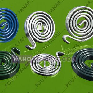 فنر حلزونی  فنر حلزونی