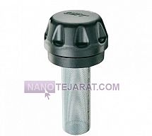 Tank oil filter with air breather