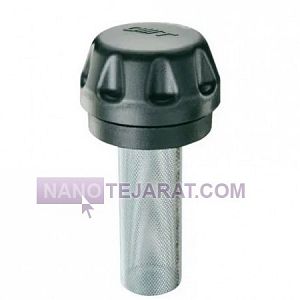 Tank oil filter with air breather