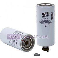 Forklift water separator fuel filter