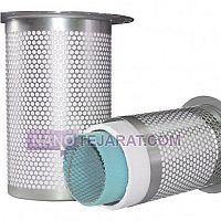 Compressor separator filter