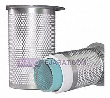 Compressor separator filter