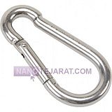 قلاب کارابین استیل قلاب کارابین استیل