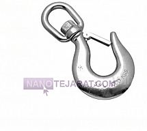 قلاب S گردان استنلس استیل 316 قلاب S گردان استنلس استیل 316