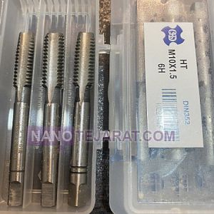 قلاویز دستی سه مرحله ای M10*1.5 DIN352 برند OSD قلاویز دستی سه مرحله ای M10*1.5 DIN352 برند OSD