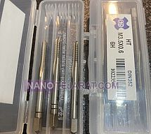 قلاویز دستی سه مرحله ای M3.5*0.6 DIN352 HSS-E برند OSD قلاویز دستی سه مرحله ای M3.5*0.6 DIN352 HSS-E برند OSD