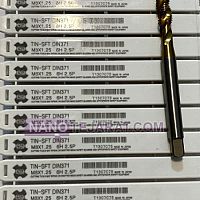قلاویز ماشینی TIN-SFT DIN371 M8*1.25 قلاویز ماشینی TIN-SFT DIN371 M8*1.25