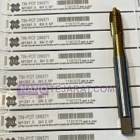 TIN-POT DIN371 M10*1.5 Machine Straight Flute Tap TIN-POT DIN371 M10*1.5 Machine Straight Flute Tap
