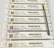 قلاویز ماشینی مستقیم TIN-POT DIN371 M2*0.4 قلاویز ماشینی مستقیم TIN-POT DIN371 M2*0.4