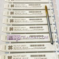 TIN-POT DIN371 M2.5*0.45 Machine Straight Flute Tap TIN-POT DIN371 M2.5*0.45 Machine Straight Flute Tap