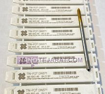 قلاویز ماشینی مستقیم TIN-POT DIN371 M2.5*0.45 قلاویز ماشینی مستقیم TIN-POT DIN371 M2.5*0.45