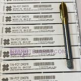 قلاویز ماشینی مستقیم TIN-POT DIN376 M12*1.75 قلاویز ماشینی مستقیم TIN-POT DIN376 M12*1.75