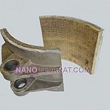 لنت ترمز کفشکی جرثقیل لنت ترمز کفشکی جرثقیل