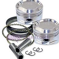 Engine components including bushings, pistons, bearings, and complete gaskets Engine components including bushings, pistons, bearings, and complete gaskets