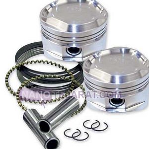 Engine components including bushings, pistons, bearings, and complete gaskets Engine components including bushings, pistons, bearings, and complete gaskets