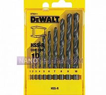 مجموعه 10 عددی مته فلز مدل DT5911 دیوالت مجموعه 10 عددی مته فلز مدل DT5911 دیوالت
