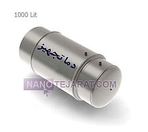 Dematizh 1000-liter horizontal double-jacketed hot water tank Dematizh 1000-liter horizontal double-jacketed hot water tank