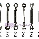 مهارکش تخت فولادی دو یکسر حلقه یکسر سوکت مهارکش تخت فولادی دو یکسر حلقه یکسر سوکت