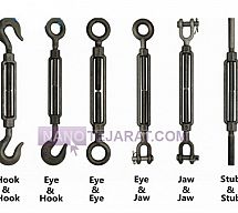 مهارکش تخت فولادی دو یکسر حلقه یکسر سوکت مهارکش تخت فولادی دو یکسر حلقه یکسر سوکت