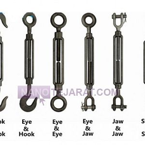 مهارکش تخت فولادی دو یکسر حلقه یکسر سوکت مهارکش تخت فولادی دو یکسر حلقه یکسر سوکت