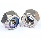 مهره کاسه نمدی استیل نگیر A4 مهره کاسه نمدی استیل نگیر A4