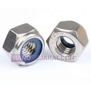 مهره کاسه نمدی استیل نگیر A4 مهره کاسه نمدی استیل نگیر A4