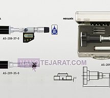 میکرومتر داخل سه فک دیجیتال ضد آسیمتو میکرومتر داخل سه فک دیجیتال ضد آسیمتو