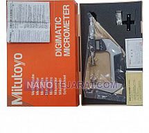 میکرومتر فک بشقابی دیجیتالی میتوتویو مدل 252-369 گستره 75-50 میلی متر میکرومتر فک بشقابی دیجیتالی میتوتویو مدل 252-369 گستره 75-50 میلی متر