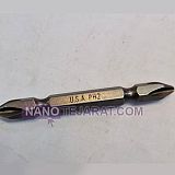 نوک پیچ گوشتی دو طرف چهارسو 6.5 سانتی برند USA نوک پیچ گوشتی دو طرف چهارسو 6.5 سانتی برند USA